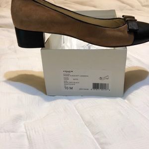 Coach Rivera Suede Shoes. 10M